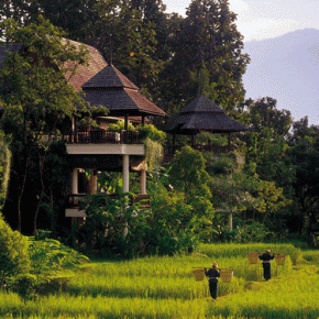 Best Luxury Five Star Hotel for a Honeymoon in Thailand: The Four Seasons Chiang Mai