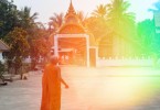 Monk in Laos